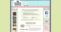 Desktop Screenshot of freshairtraining.com